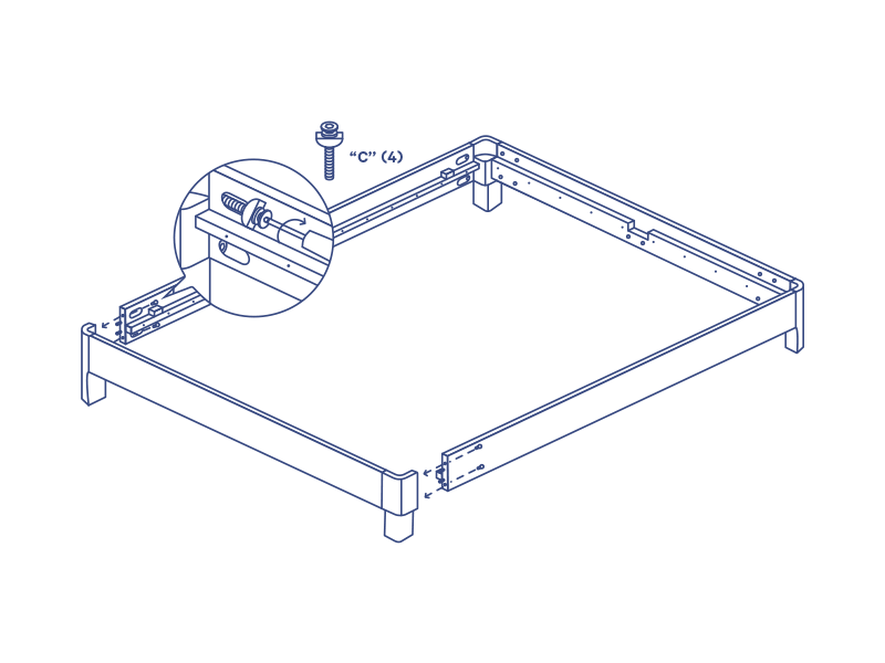 HESUH PARK — Casper Bed Frame Assembly